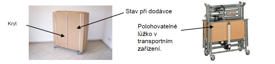 lůžko transport